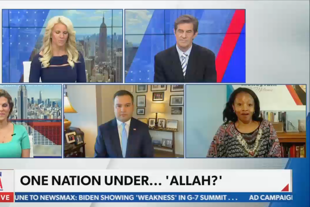 Newsmax Panel Wants To Force Student Into Military For Referring To God As 'Allah' (Which Means 'God')