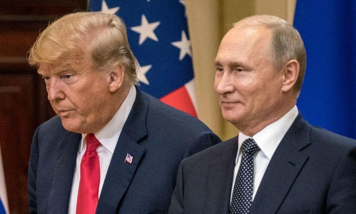 Trump Says He Trusts Russia More Than the U.S. in Deranged Statement Ahead of Biden's Putin Meeting