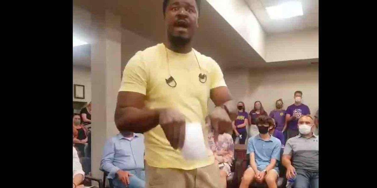 Black father destroys critical race theory at school board meeting: 'How did I get where I am right now if some white man kept me down?'