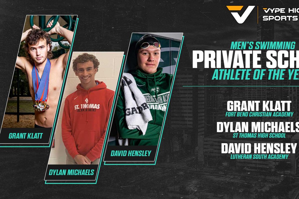 2021 VYPE Awards: Private School Men's Swimmer of the Year Finalists