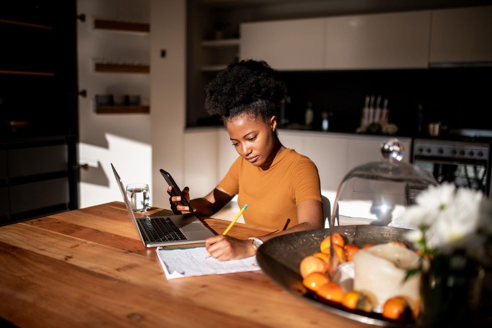 black-woman-planning-research