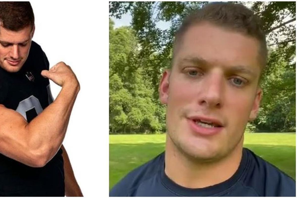 Carl Nassib Becomes First NFL Player to Come Out As Gay - The New