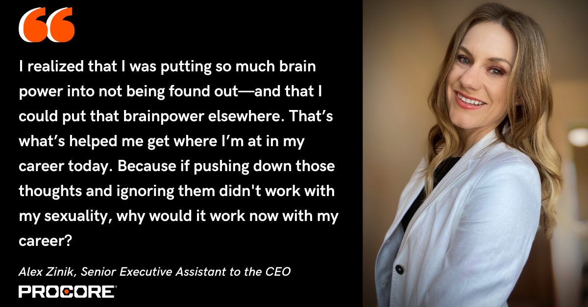 Blog post banner with quote from Alex Zinik, Senior Executive Assistant to the CEO