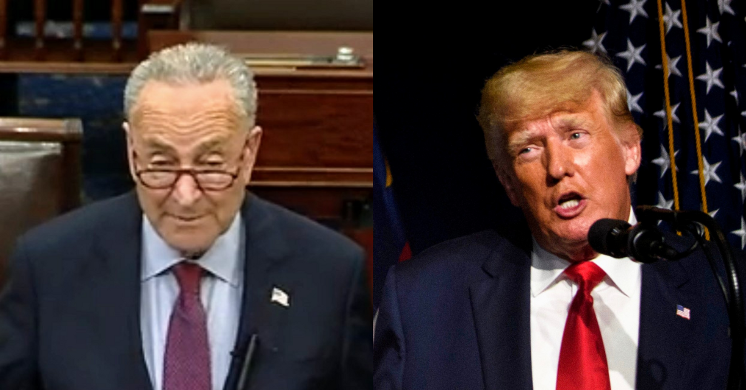 Schumer Blasts 'Despicable' Trump In Fiery Senate Floor Rant Calling Out GOP's Voter Suppression​