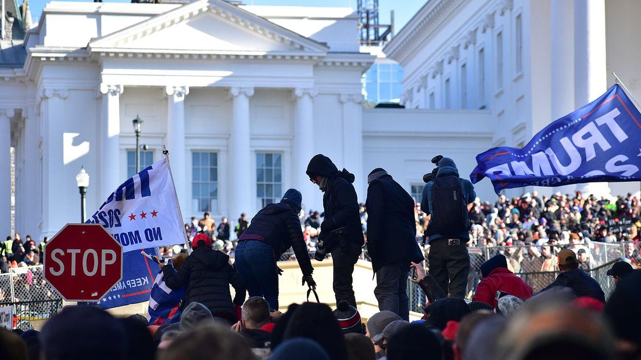 Gun-rights protest in Richmond, Virginia on January 20, 2020.