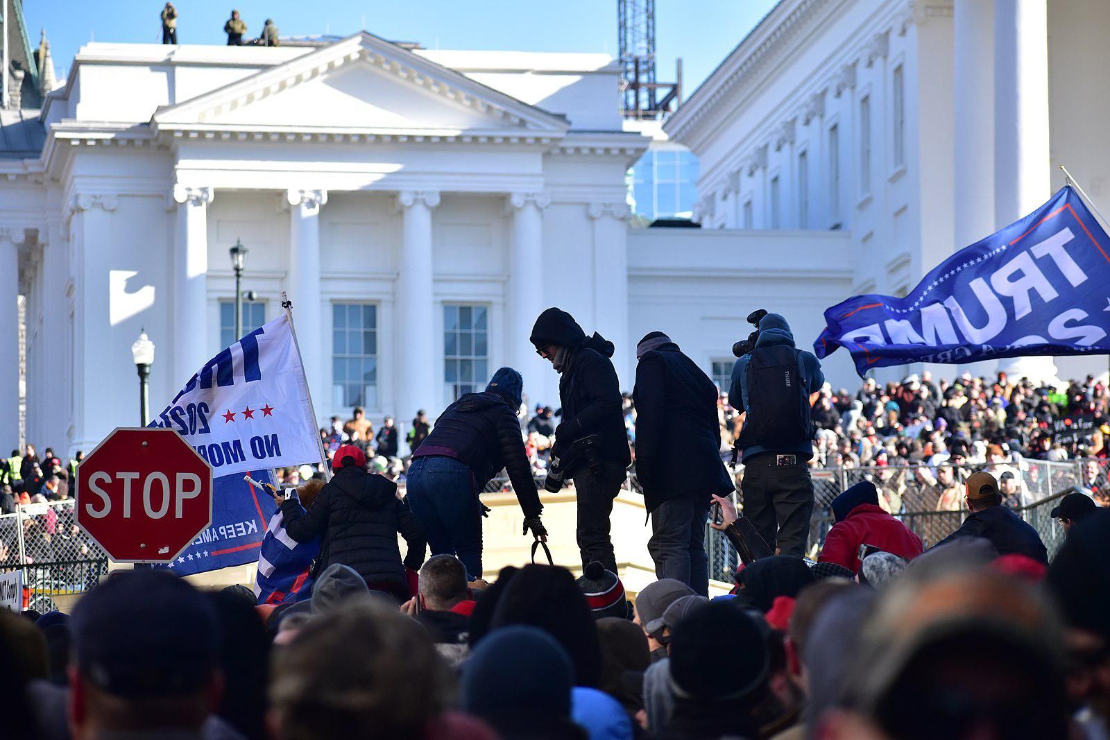 Gun-rights protest in Richmond, Virginia on January 20, 2020.