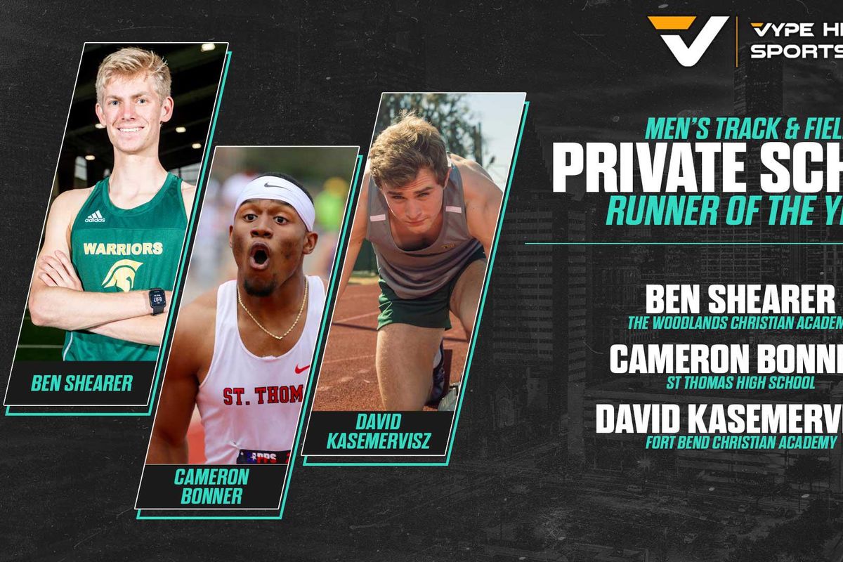 2021 VYPE Awards: Private School Men's Track & Field Athlete of the Year Finalists