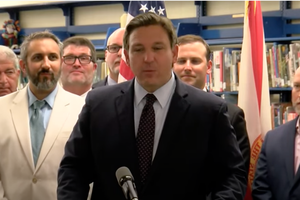 Ron DeSantis Just Checking That Florida College Students Aren’t Getting Infected With ‘Commie’