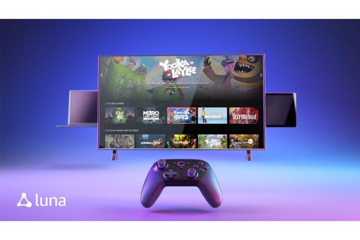 Amazon Luna video game streaming service