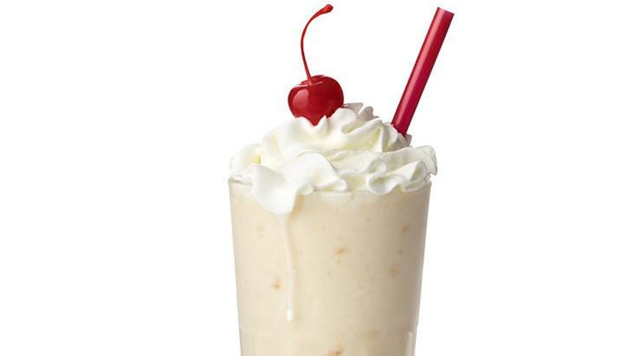 The peach milkshake is back at Chick-fil-A