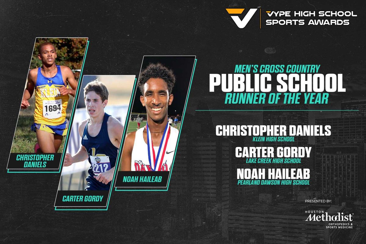 2021 VYPE Awards: Public School Men's Cross Country Runner of the Year Finalists