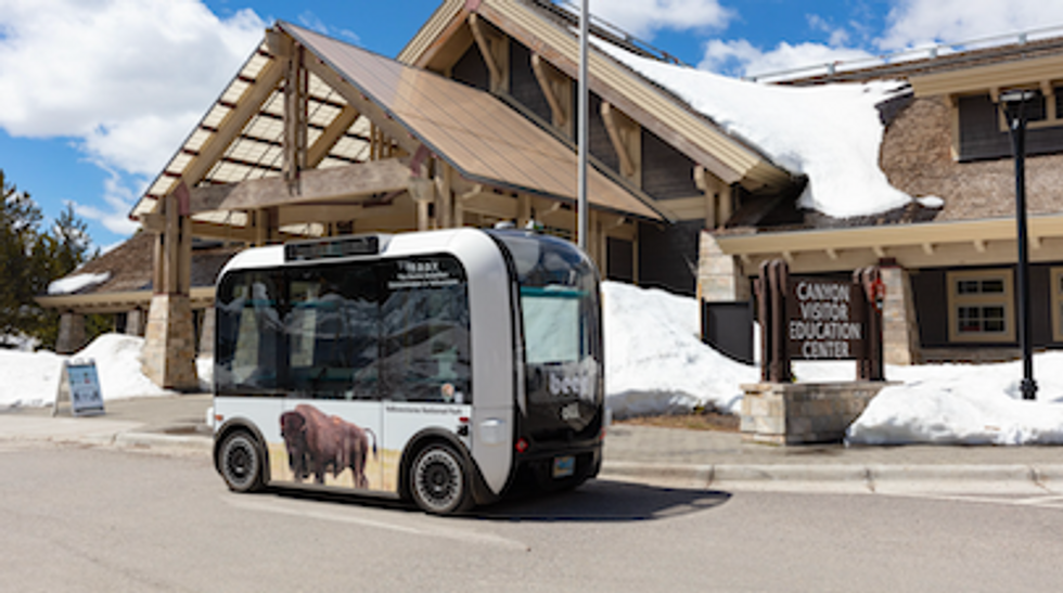 Yellowstone TEDDY driverless bus