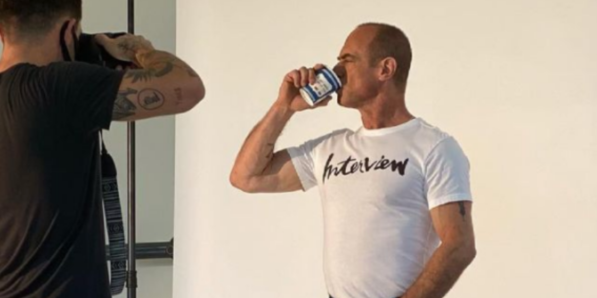 wallpapers Christopher Meloni Green Tank Top interview magazine photoshoot