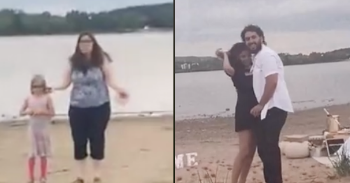 Guy's Beach Proposal Nearly 'Ruined' By Outraged Stranger Trying To Stop It From Happening