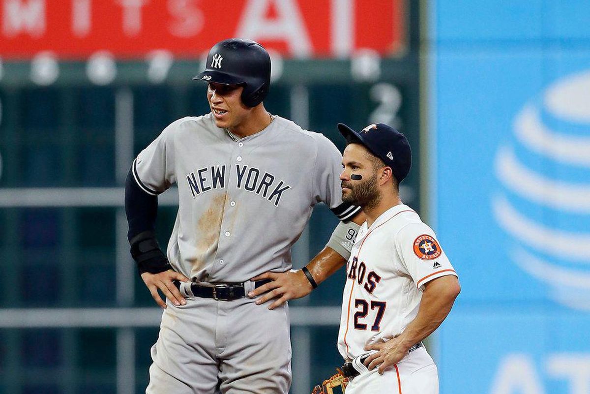 Astros Jose Altuve, Yankees Aaron Judge
