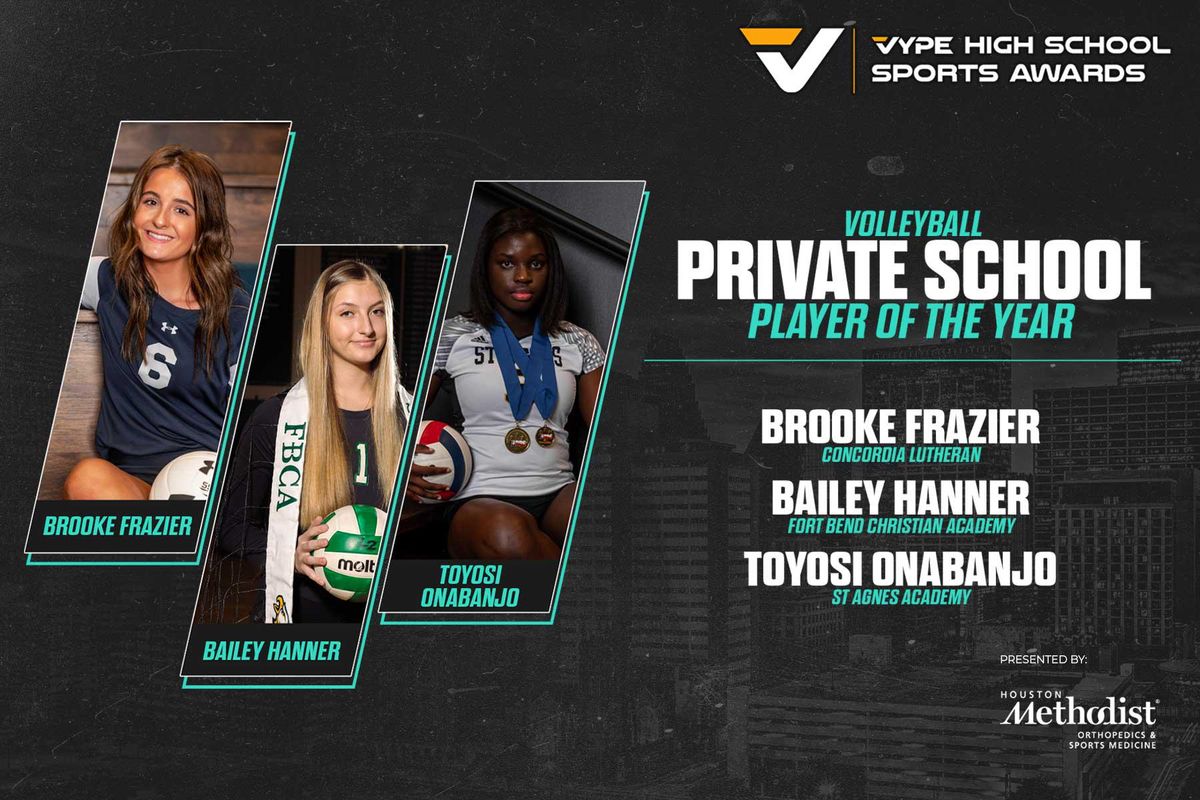 2021 VYPE Awards: Private School Volleyball Player of the Year Finalists
