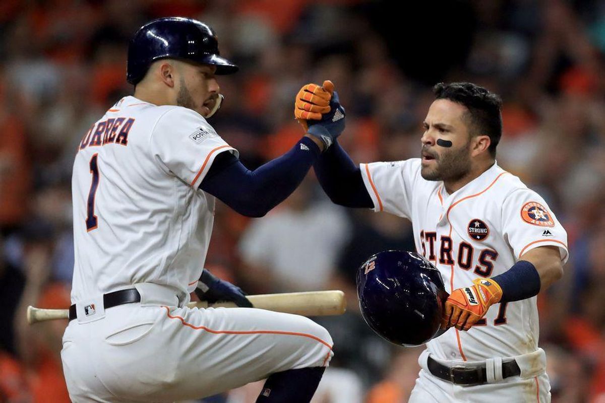 Astros' Carlos Correa and Jose Altuve