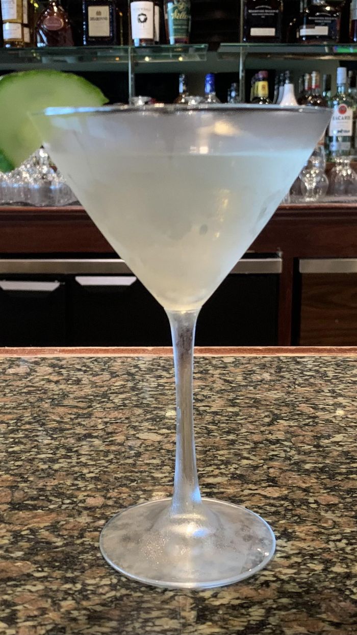 Look! A Fancy-Pants Cucumber Martini Because You Deserve It!
