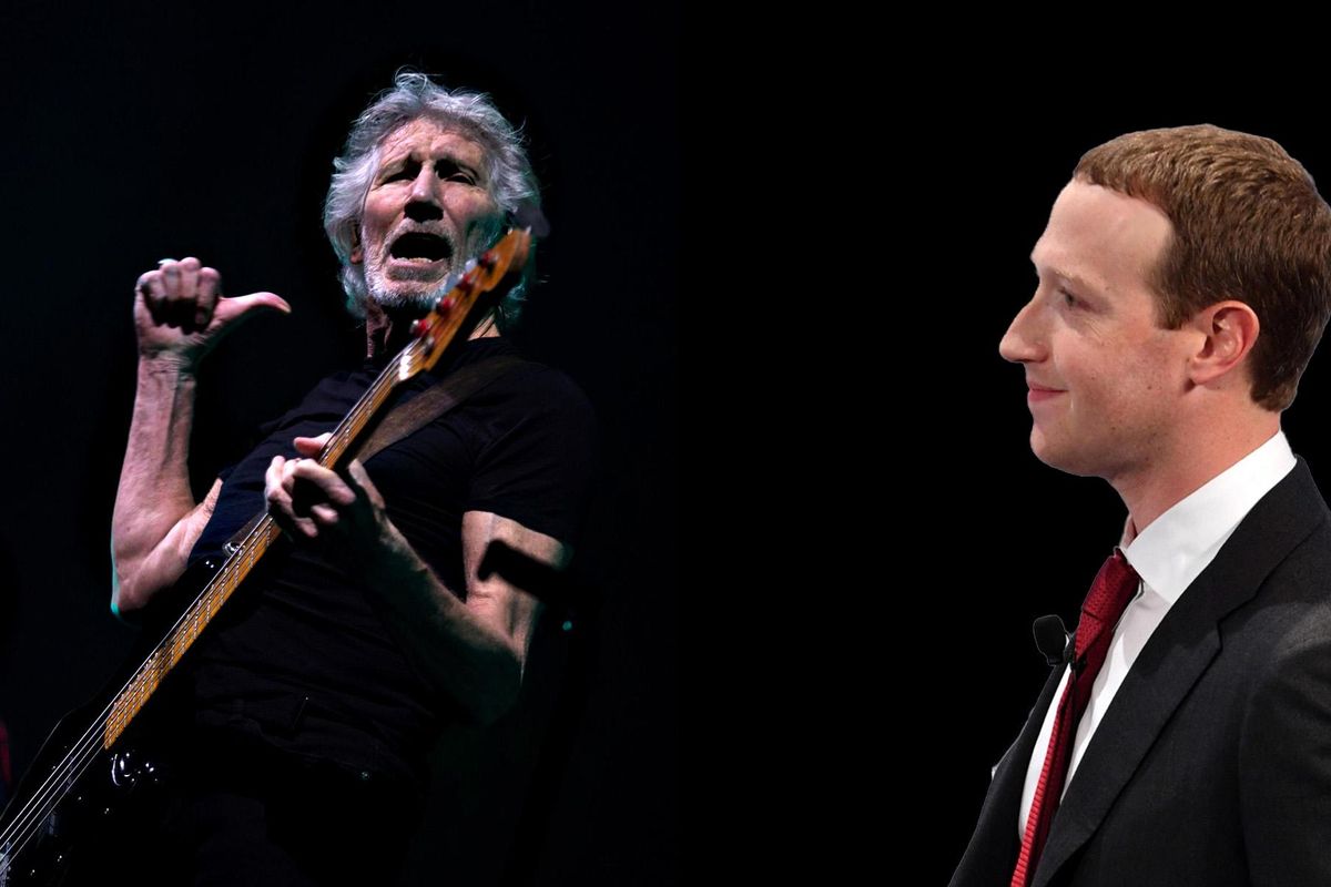 roger waters mark zuckerberg the wall facebook social