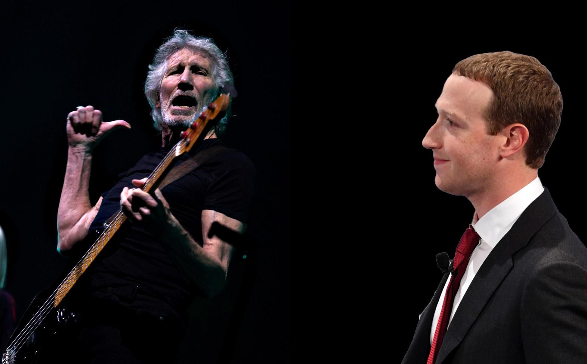 roger waters mark zuckerberg the wall facebook social