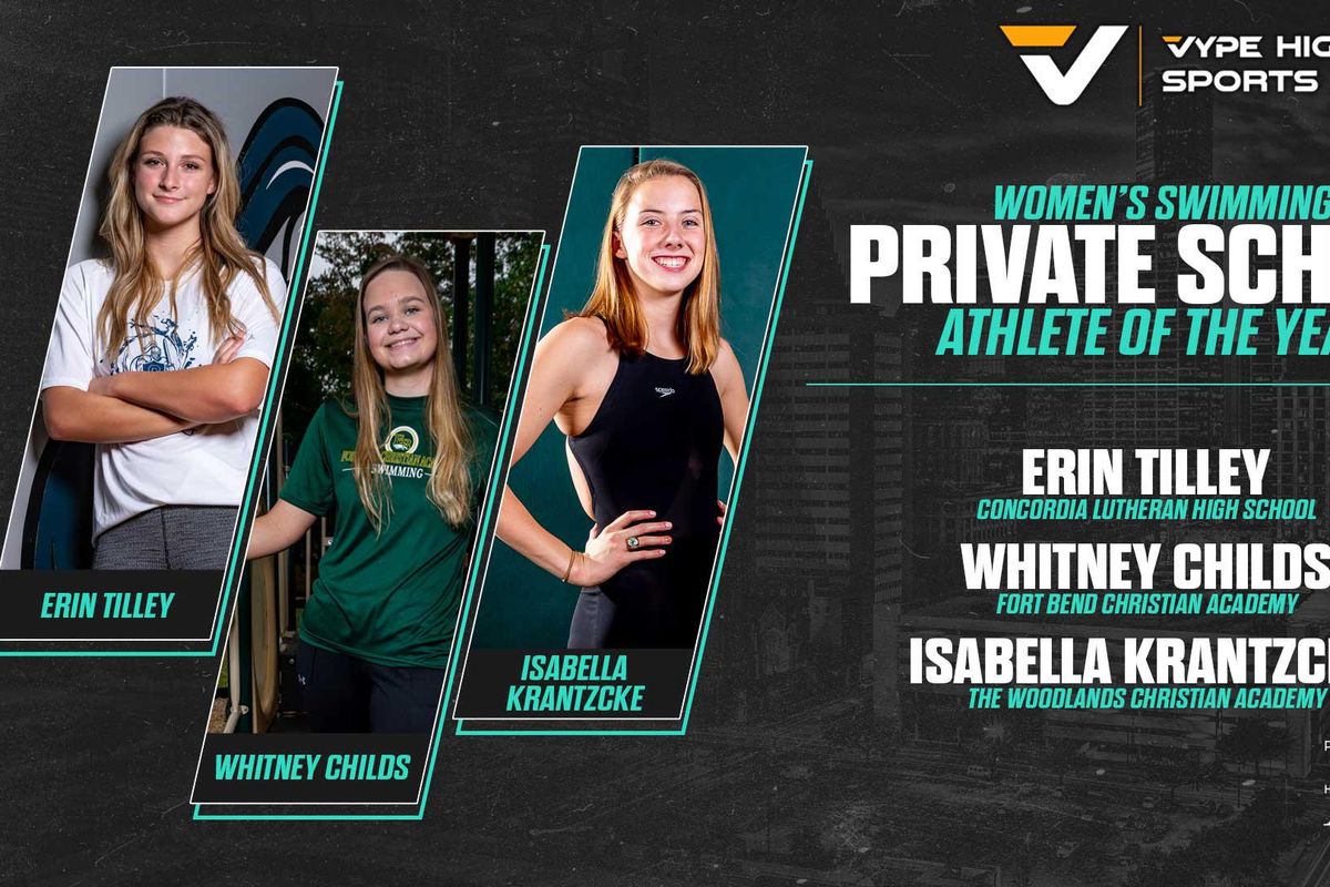 2021 VYPE Awards: Private School Women's Swimmer of the Year Finalists
