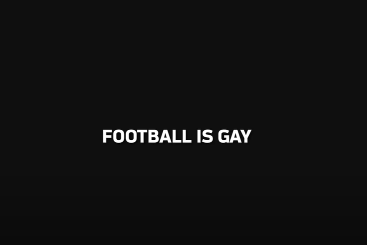 Football Comes Out Of Closet