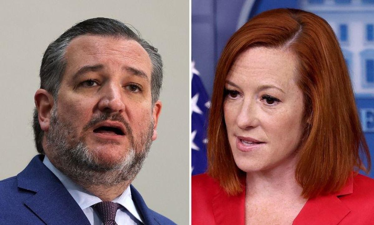 Ted Cruz Tried to Accuse Jen Psaki of 'Brazen Gaslighting' and It Instantly Backfired