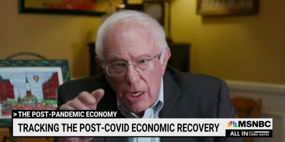 Bernie Sanders: Enough 'talk about numbers,' now is 'the time to borrow' for gargantuan spending …