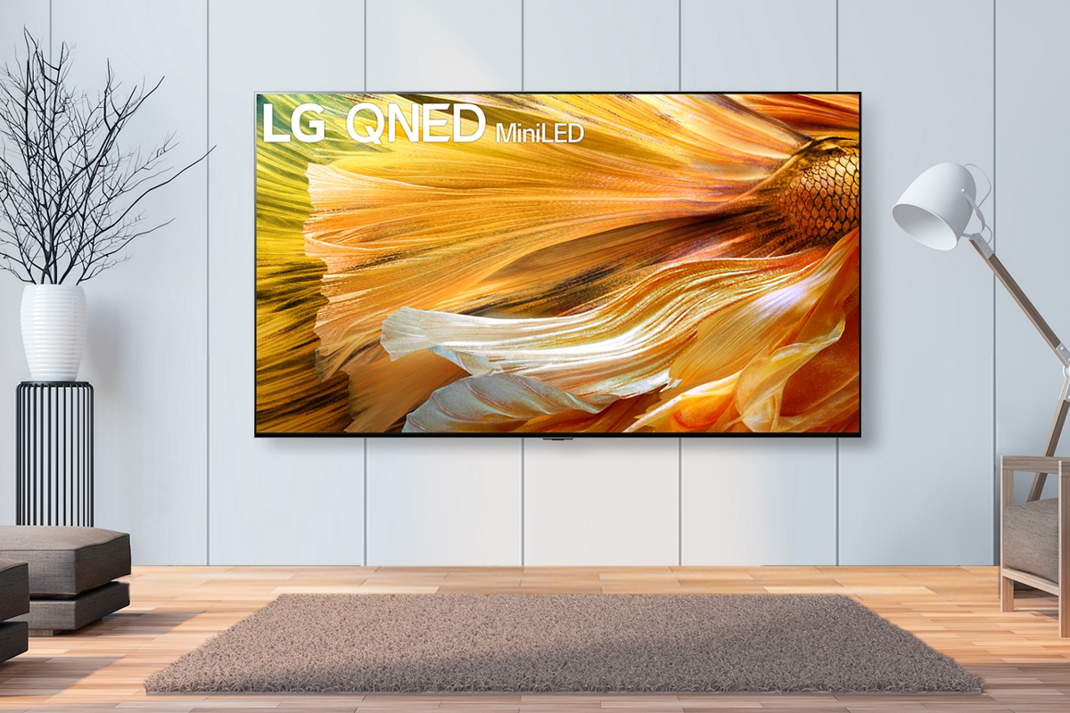 LG QNED television