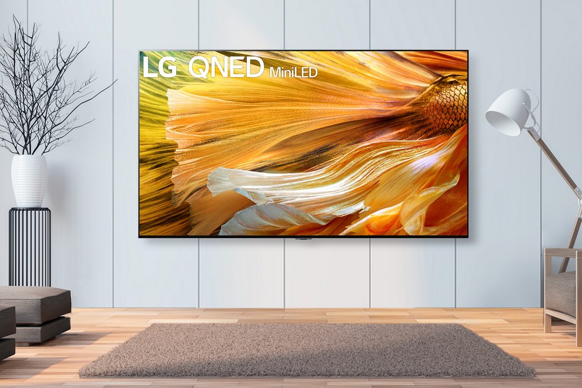 LG QNED television 