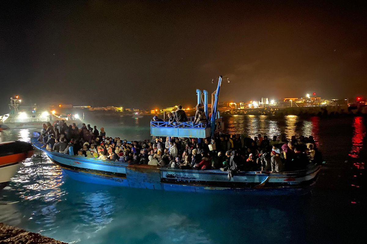 migranti lampedusa sbarchi