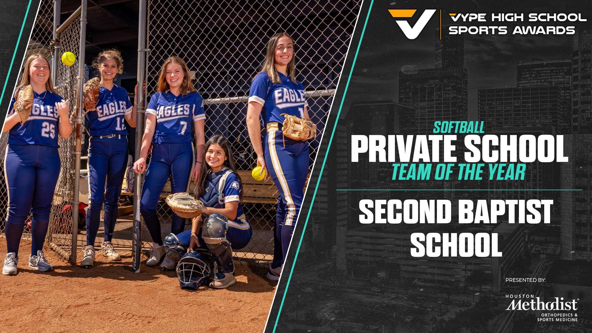 VYPE AWARDS: Second Baptist School wins Softball Team of the Year