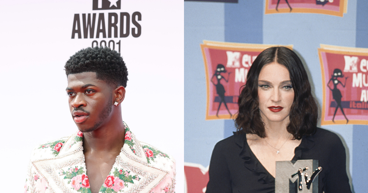 Lil Nas X Defends Madonna After Her Response To His Gay Kiss Doesn't Sit Well With Fans
