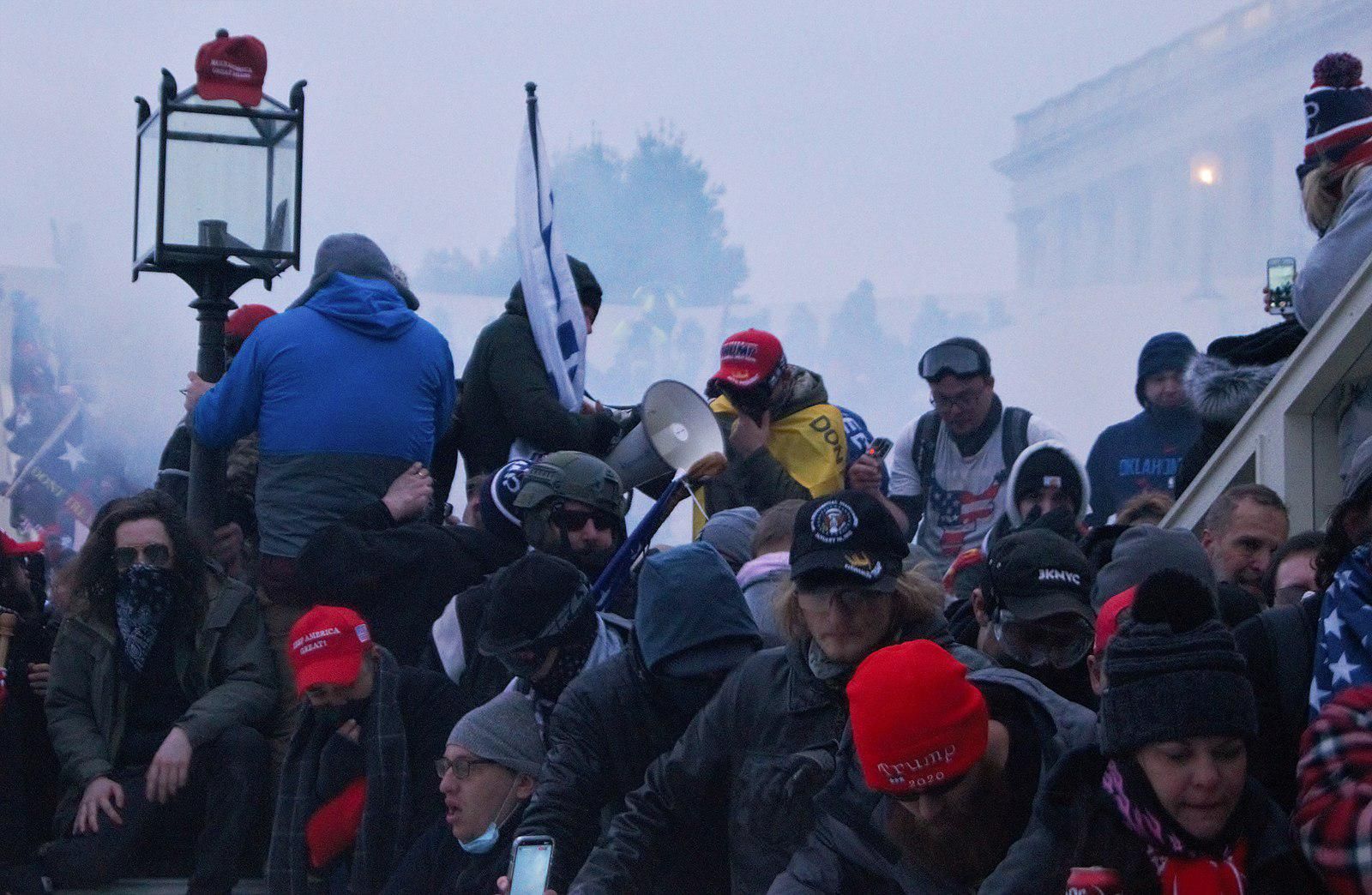 Pro-Trump Capitol insurrection on January 6, 2021. 