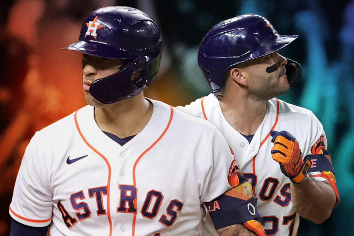 Astros Carlos Correa, Jose Altuve