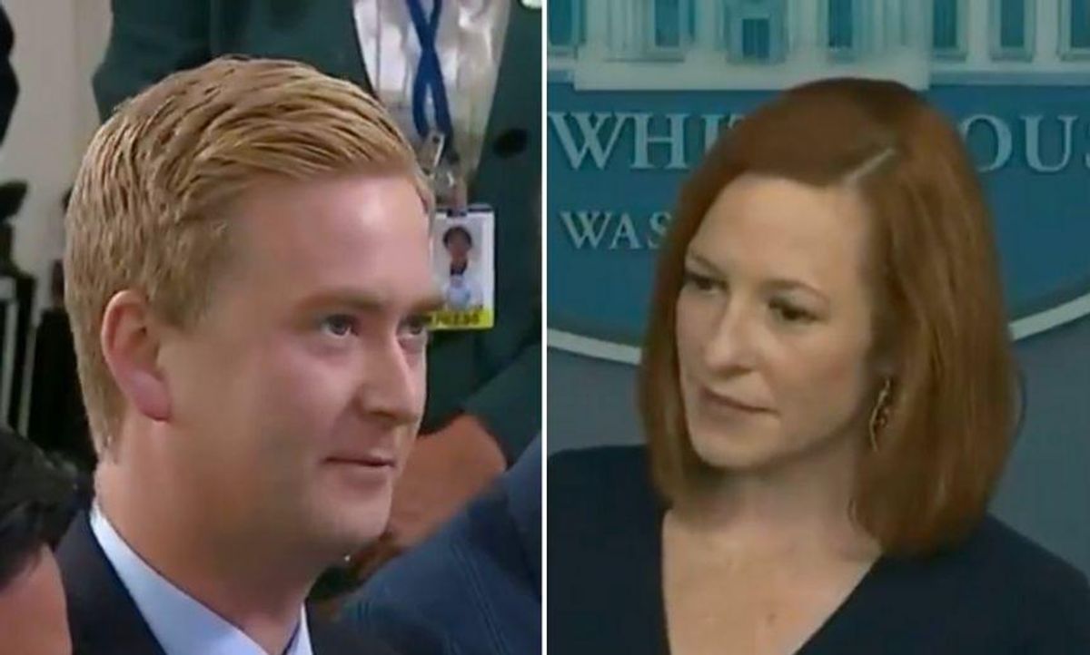 Jen Psaki Uses Fox’s Own Reporting to Clap Back at Question from Fox Reporter