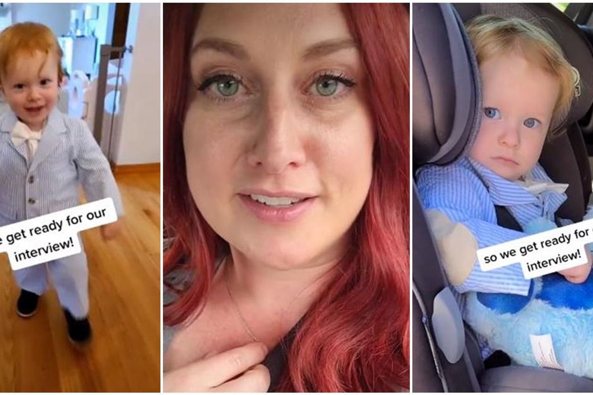 B.C. TikTok toddler goes viral for helping mother with family business