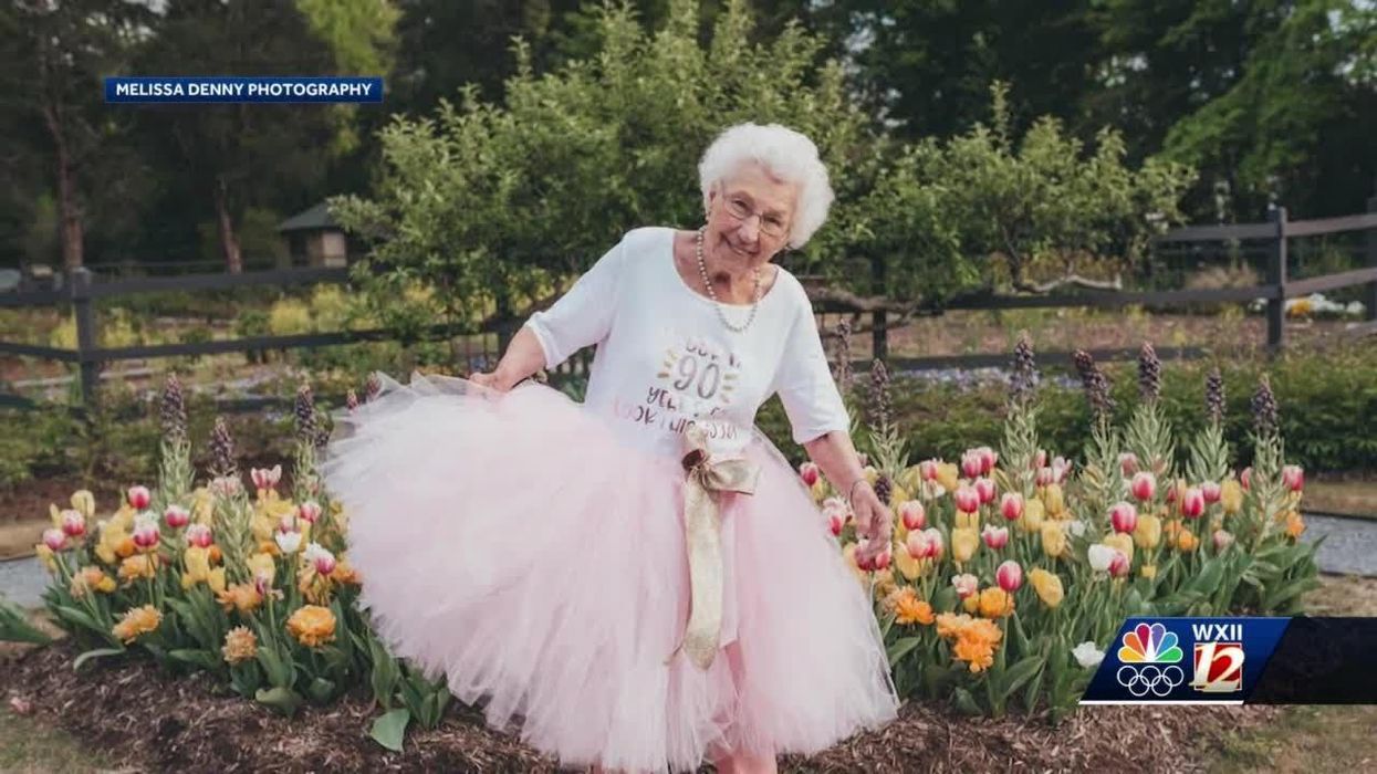 North Carolina grandma celebrates 90th birthday with an adorable princess-themed photoshoot