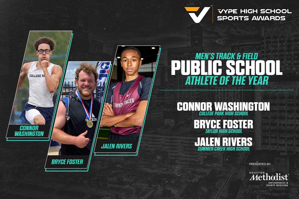 2021 VYPE Awards: Public School Men's Track & Field Athlete of the Year Finalists