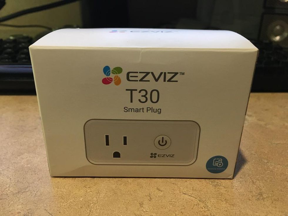 EZVIZ T30 Smart Plug boxed