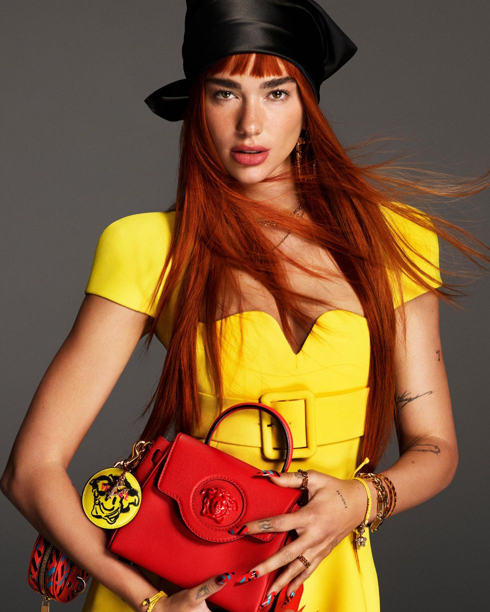 Dua Lipa Is the Face of Versace's Fall 2021 Campaign - PAPER