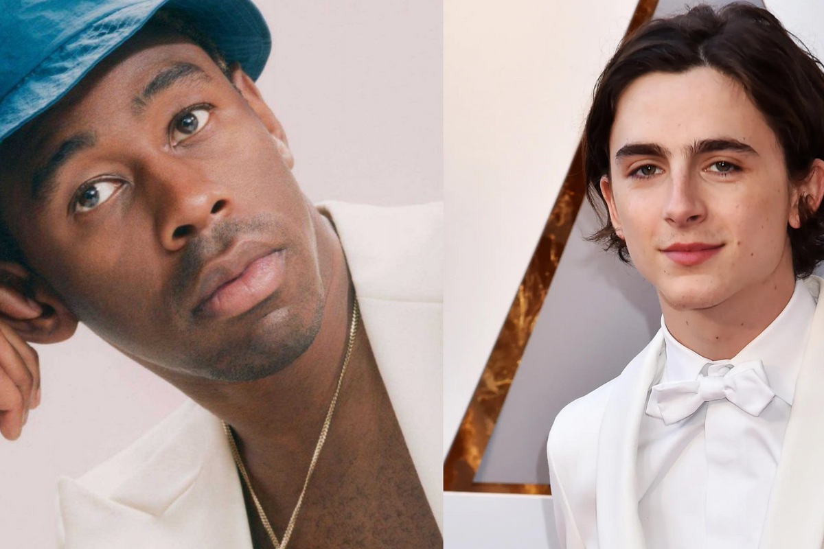 Tyler, the Creator and Timothee Chalamet