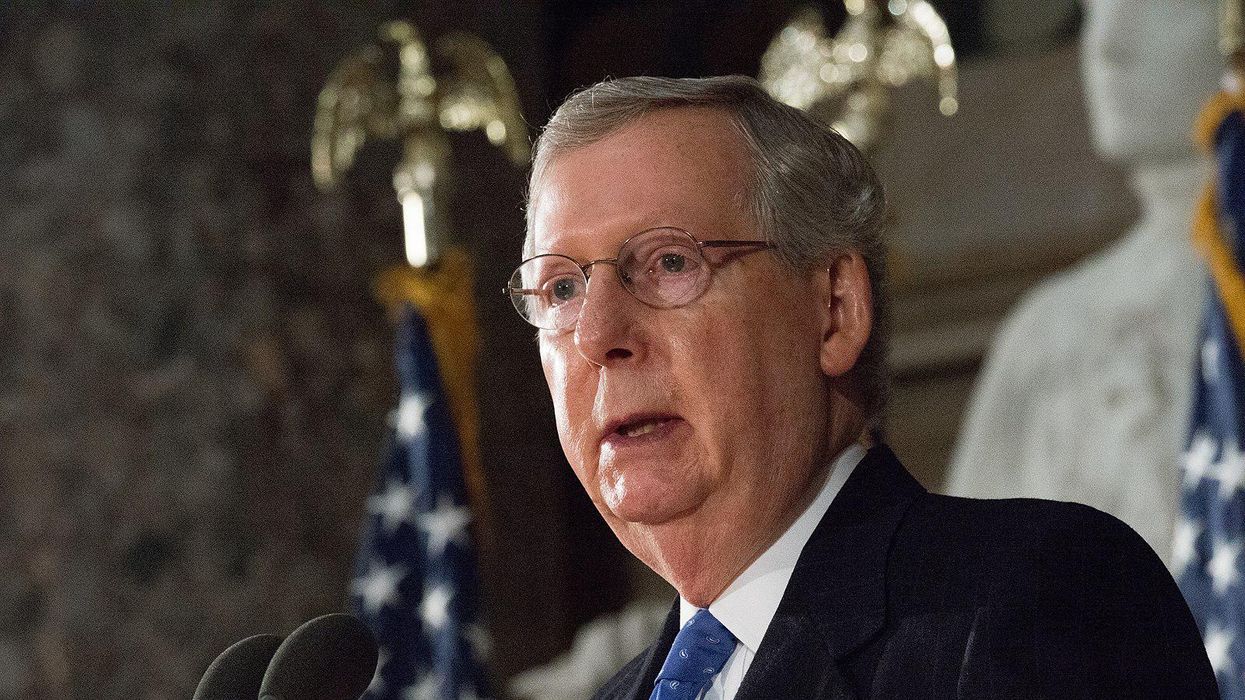 Senate Minority leader Mitch McConnell