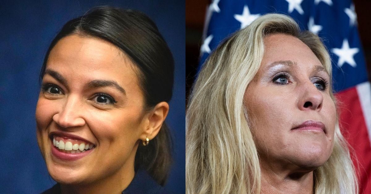 AOC Claps Back In Iconic Style After Marjorie Taylor Greene Slams Her As A 'Little Communist'