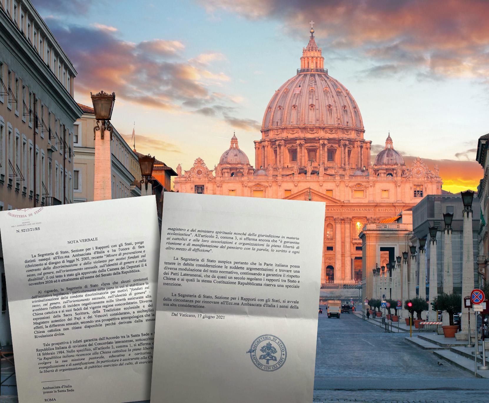 Chi attacca il Vaticano per il ddl Zan è laicista, non laico