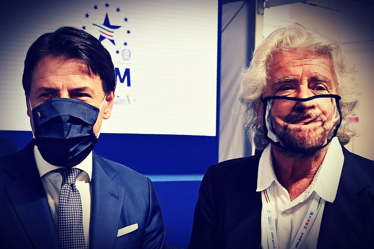 Conte prova a scippare il M5s a Grillo