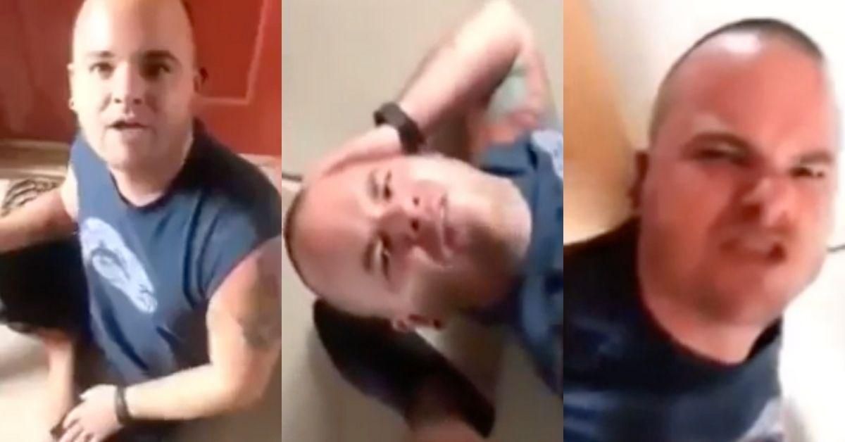 Guy Who Was Caught Breaking Into Neighbor's Apartment Gives Cringey Excuse In Viral Video