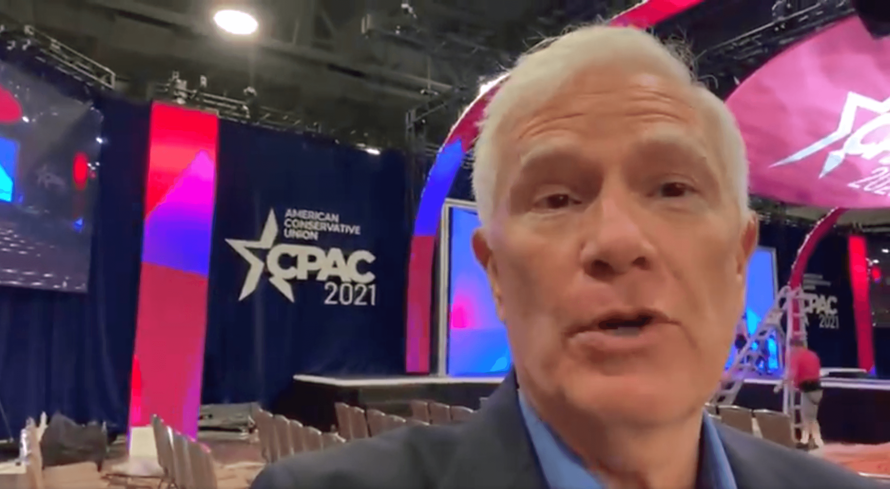 Rep. Mo Brooks at CPAC 2021. 