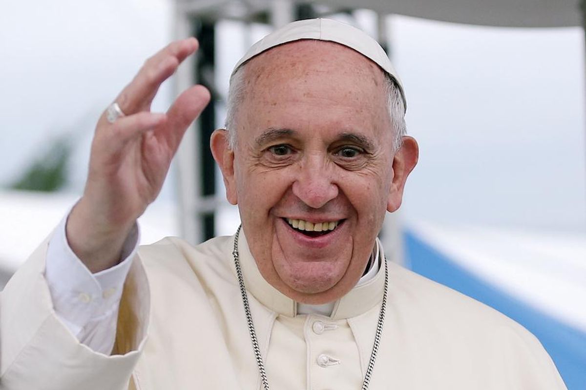 Hey, Look Who's Supporting Free Universal Healthcare! It's The Pope!