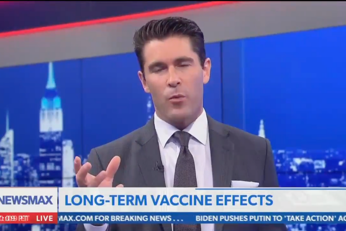 Newsmax Guy Talks Evolution And Vaccines: What If Some People Just Need Killing?